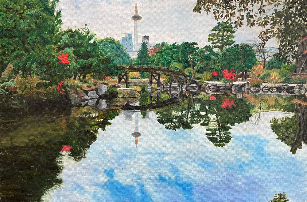 油絵風景