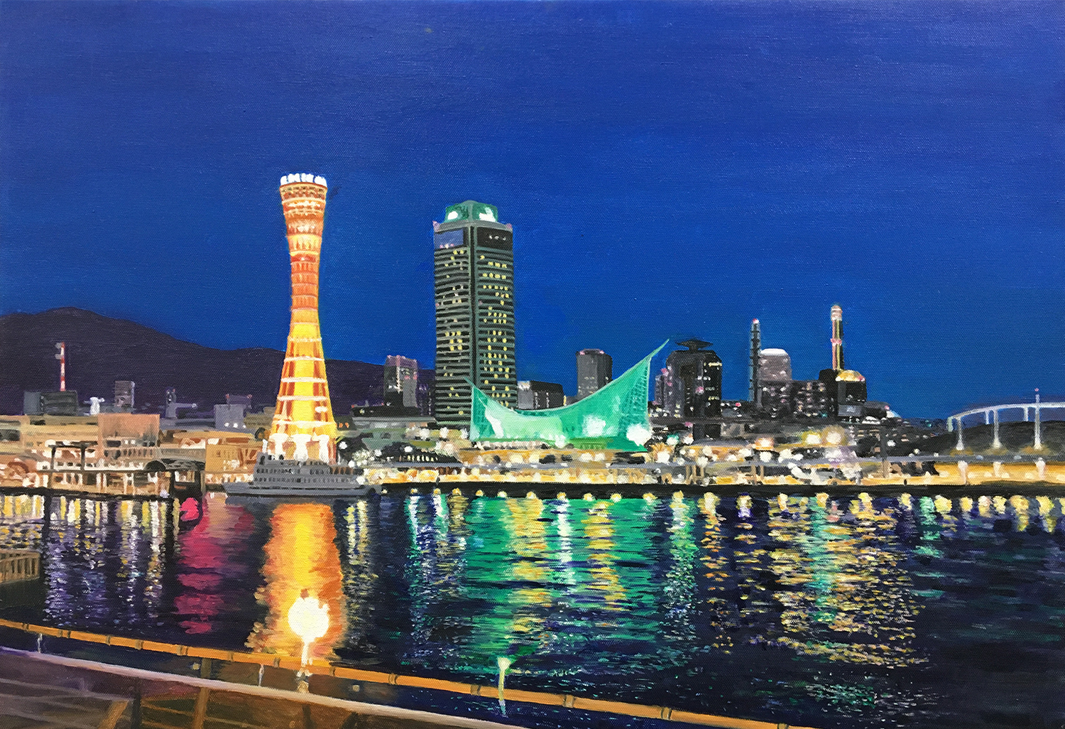 油絵風景