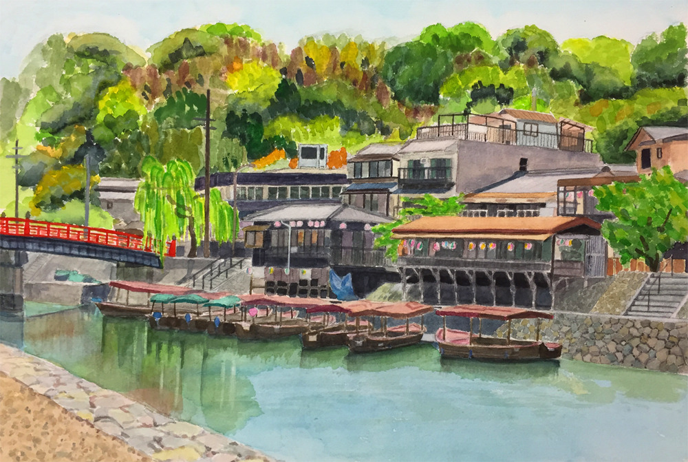水彩風景